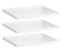 Прихожая R-Home Комплект полок для двухстворчатого шкафа City белый/40см арт. 401055142h