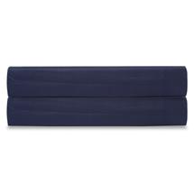 Простыня Tkano Простыня на резинке из сатина темно-синего цвета из коллекции essential, 200х200х30 см арт. TK20-FS0027