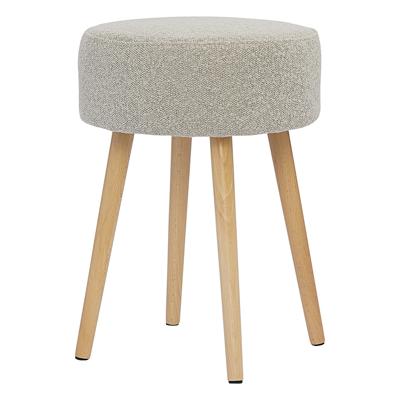 Пуф Bergenson Bjorn Табурет carter, букле, бежевый арт. BB000021