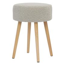 Пуф Bergenson Bjorn Табурет carter, букле, бежевый арт. BB000021