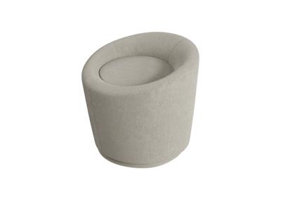Пуф Ellipsefurniture Пуф E5.3 (бежевый, рогожка) арт. KP010201040401