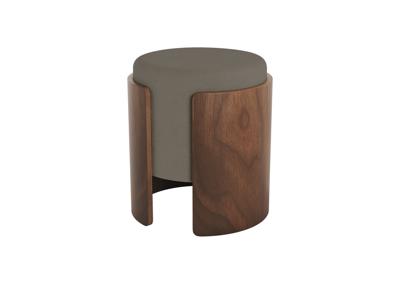 Пуф Ellipsefurniture Пуф Lagom (капучино, орех) арт. LG010315590301