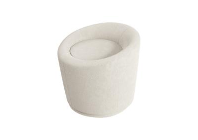 Пуф Ellipsefurniture Пуф E5.3 (молочный, рогожка) арт. KP010207040401