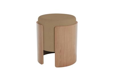 Пуф Ellipsefurniture Пуф Lagom (бежевый, натуральный дуб) арт. LG010307590201