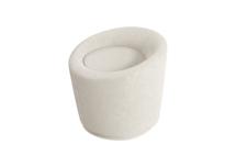 Пуф Ellipsefurniture Пуф E5.3 (молочный, рогожка) арт. KP010207040401