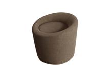 Пуф Ellipsefurniture Пуф E5.3 (коричневый, рогожка) арт. KP010203040401
