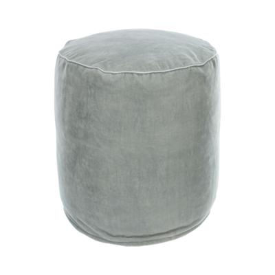 Пуф La Forma (ех Julia Grup) Круглый пуф Brunetta из серого бархата Ø 40 см арт. 109760