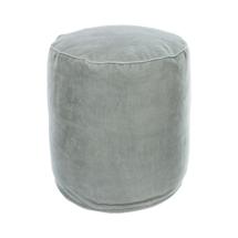Пуф La Forma (ех Julia Grup) Круглый пуф Brunetta из серого бархата Ø 40 см арт. 109760