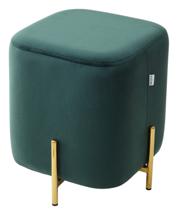 Пуф М-СИТИ Пуф для гостиной ARES BLUVEL-78 GREEN / GOLD М-City арт. 628M04404