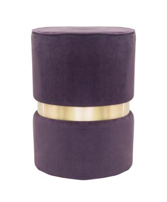 Пуф MAK interior Дизайнерские пуфы Brassy violet арт. YF-1880-V