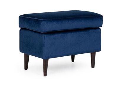 Пуф Signal Пуф Signal RON Velvet Bluvel 86 темно-синий/венге арт. RONV86WP