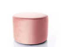 Пуф Signal Пуф Signal DOTI A Velvet Bluvel 52 античный розовый арт. DOTIAV52