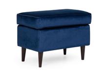Пуф Signal Пуф Signal RON Velvet Bluvel 86 темно-синий/венге арт. RONV86WP