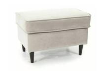 Пуф Signal Пуф Signal RON Velvet Bluvel 03 светло-серый/венге (P) арт. RONV03WP