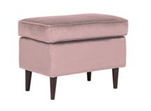 Пуф Signal Пуф Signal RON Velvet Bluvel 52 античный розовый/венге арт. RONV52WP
