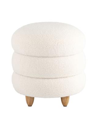 Пуф Stool Group Пуф с ящиком Винни L тедди белый арт. УТ000036429
