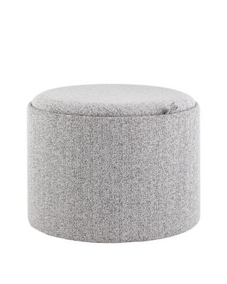Пуф Stool Group Пуф с ящиком Хюгге L букле серый арт. УТ000040208