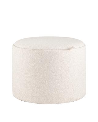 Пуф Stool Group Пуф с ящиком Хюгге L букле бежевый арт. УТ000040206