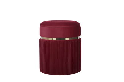 Пуф Stool Group Пуф Миранда с ящиком велюр бордовый арт. УТ000042175