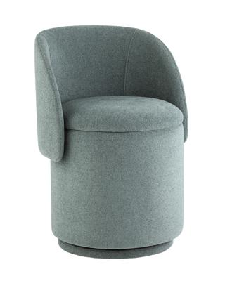 Пуф Stool Group Пуф-трансформер Таунсвилл вращающийся с ящиком букле зеленый арт. УТ000042270