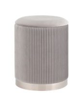 Пуф Stool Group Пуф Шарлотта с ящиком серебро велюр серебристый арт. УТ000039502