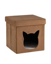 Пуф Stool Group Пуф складной с ящиком Store Pet коричневый арт. УТ000040155