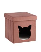 Пуф Stool Group Пуф складной с ящиком Store Pet розовый арт. УТ000040153