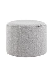 Пуф Stool Group Пуф с ящиком Хюгге L букле серый арт. УТ000040208
