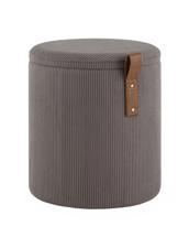 Пуф Stool Group Пуф Руни S с ящиком вельвет тёмно-серый арт. УТ000040201
