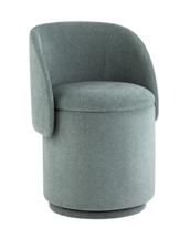 Пуф Stool Group Пуф-трансформер Таунсвилл вращающийся с ящиком букле зеленый арт. УТ000042270