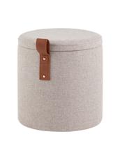 Пуф Stool Group Пуф с ящиком Эркки рогожка XS серый арт. УТ000039494