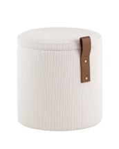Пуф Stool Group Пуф Руни XS с ящиком вельвет белый арт. УТ000040200