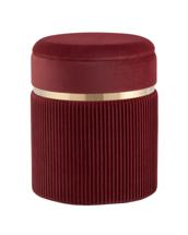 Пуф Stool Group Пуф Миранда с ящиком велюр бордовый арт. УТ000042175