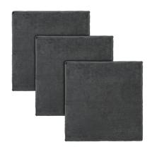 Салфетка ЯЯЯ Набор салфеток из микрофибры cozy clean, 30х30 см, темно-серые, 3 шт. арт. SS0000118