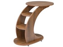 Стол сервировочный Мебелик Подкатной столик Стелс орех арт. 005841