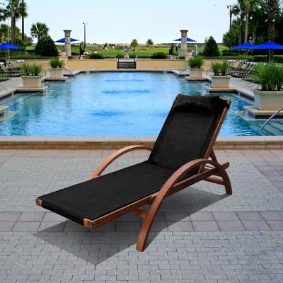 Шезлонг Афина Шезлонг-лежак Мальта AFM-512A Black арт. AFM-512A Black