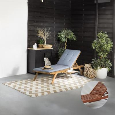 Шезлонг Афина Шезлонг-лежак A37C Grey-Blue арт. A37C Grey-Blue