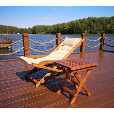 Шезлонг Афина Комплект с креслом и столиком AFM-709A-T133 Beige (1+1) арт. AFM-709A-T133 Beige (1+1)