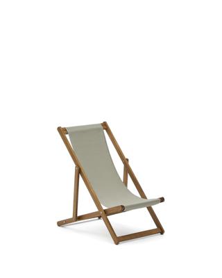 Шезлонг La Forma (ех Julia Grup) Adredna Детское складное кресло-шезлонг зеленого цвета из акации арт. 254199