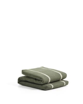 Шезлонг La Forma (ех Julia Grup) Подушка для шезлонга Daila зеленого цвета из 100% ПЭТ с рисунком икат, 50 x 175 см арт. 483229