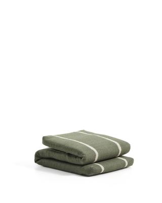 Шезлонг La Forma (ех Julia Grup) Подушка для шезлонга Daila зеленого цвета из 100% ПЭТ с рисунком икат, 50 x 175 см арт. 483229