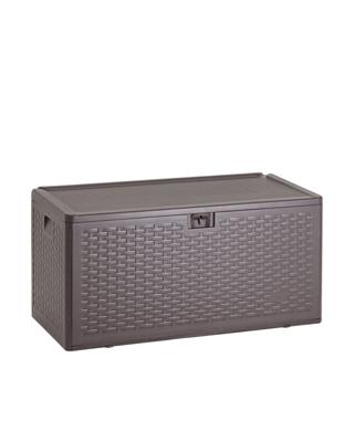 Шкаф Stool Group Стол-сундук Кейт пластик 110*55 см 276 л коричневый арт. УТ000039339