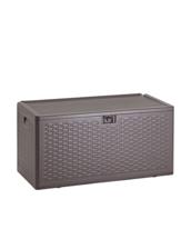 Шкаф Stool Group Стол-сундук Кейт пластик 110*55 см 276 л коричневый арт. УТ000039339