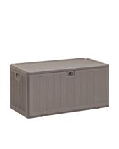 Шкаф Stool Group Стол-сундук пластик серый 110*55 см 276л арт. УТ000042252