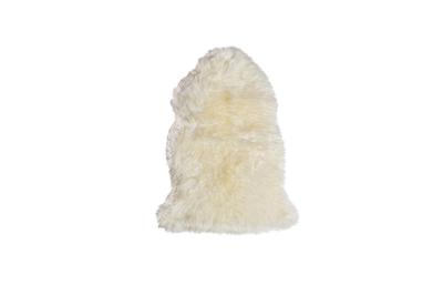Шкура Garda Decor Шкура овечья одинарная белая со швами 80х50 см арт. ZN-393826