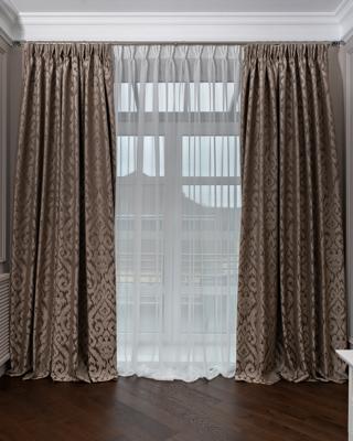 Штора Garda Decor 121GD-00034 Портьера Восток кор (Orient Kor) 275*260 арт. 121GD-00034
