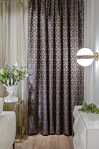 Штора Garda Decor 121GD-TON04-PORT BRONZ Портьера МОДЕНА (MODENA) бронзовая  275*260см арт. 121GD-TON04-PORT BRONZ