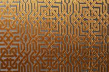 Штора Garda Decor 134LS-127062740-LATTICE ORANG Ткань ГЕОМЕТРИЯ ОРАНЖ(LATTICE ORANG) арт. 134LS-127062740-LATTICE ORANG