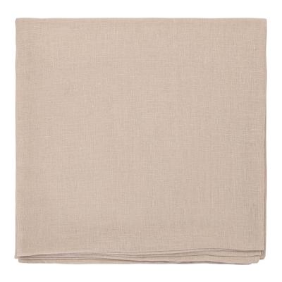 Скатерть Tkano Скатерть из стираного льна бежевого цвета из коллекции essential, 170х170 см арт. TK22-TC0004