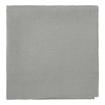 Скатерть Tkano Скатерть из стираного льна серого цвета из коллекции essential, 170х170 см арт. TK22-TC0002